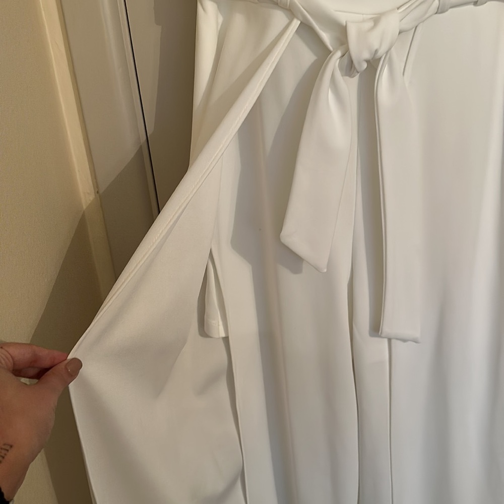 Perfect bridal white jumpsuit. - Picture 6 of 7
